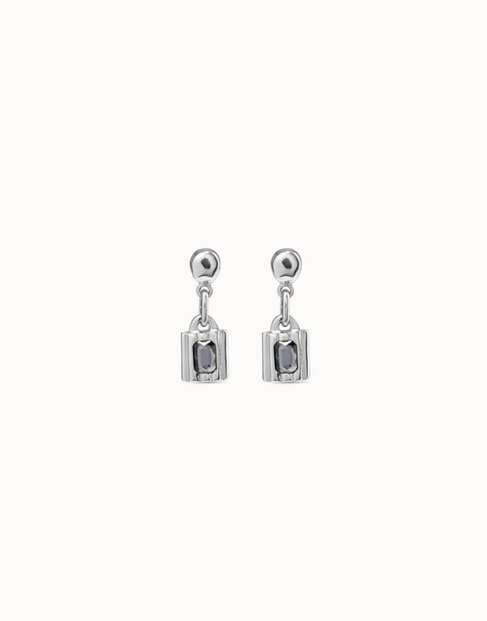 Orecchini da donna Uno de 50 - PENDIENTES LOCK - PEN0882GRSMTL - Simmi Gioiellerie -Orecchini