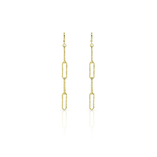 Orecchini Paper Clip in bronzo dorato - UNOAERRE 1650 - Simmi Gioiellerie -Bracciali