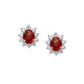 Orecchini rubini e diamanti - Simmi gioiellerie -Orecchini