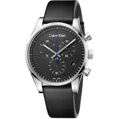 Orologio Calvin Klein Chrono Steadfast nero - K8S271C1 - Simmi Gioiellerie -Orologi