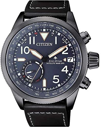 Orologio Citizen Stellite Wawe GPS F150 Eco-Drive 44mm Blu da Uomo - Simmi Gioiellerie -Orologi