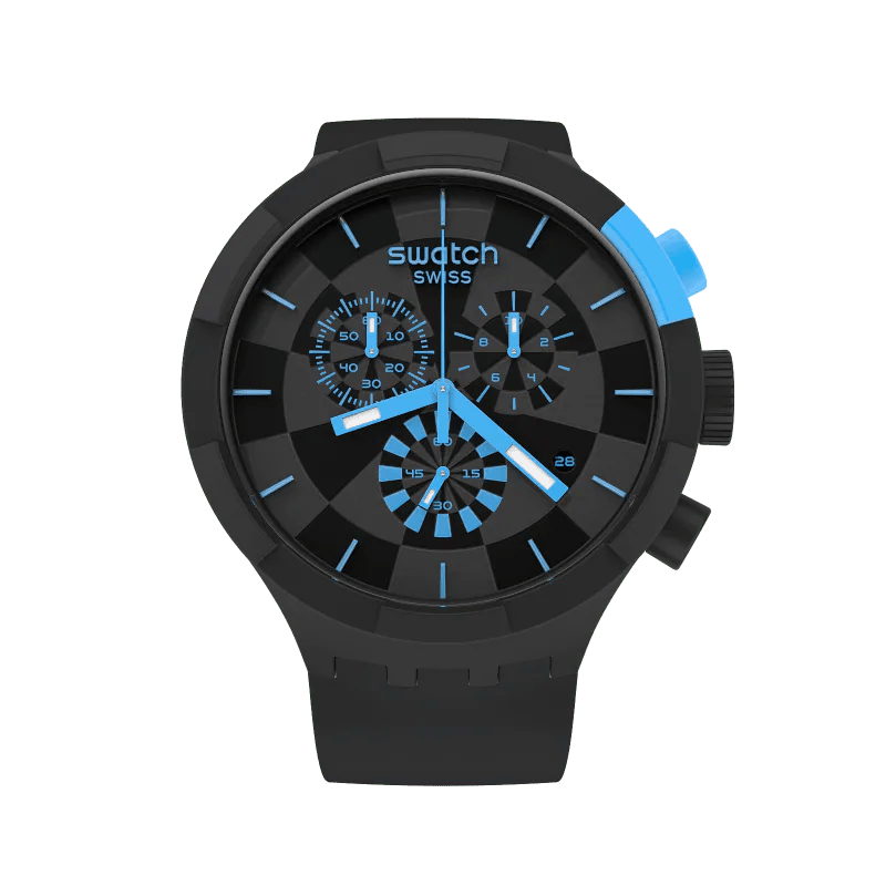 Orologio Cronometro Unisex Di Swatch Della Collezione Big Bold Chrono - SB02B401 - Simmi Gioiellerie -Orologi