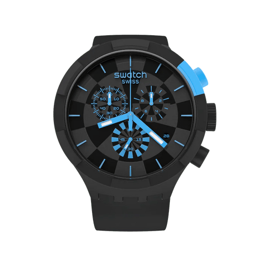 Orologio Cronometro Unisex Di Swatch Della Collezione Big Bold Chrono - SB02B401 - Simmi Gioiellerie -Orologi