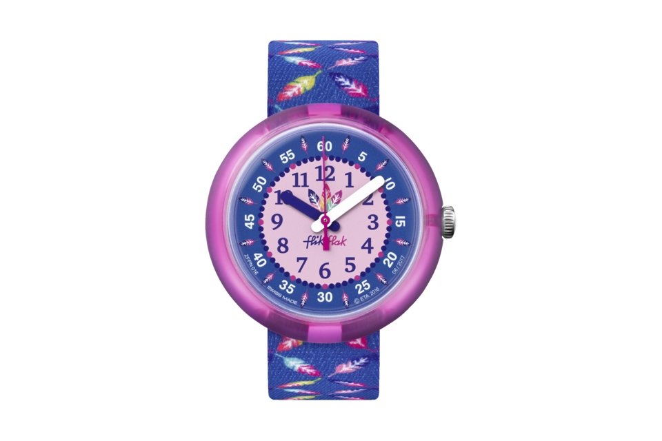 Orologio da bambino solo tempo Flik Flak - COOL FEATHER - ZFPNP071 - Simmi Gioiellerie -Orologi