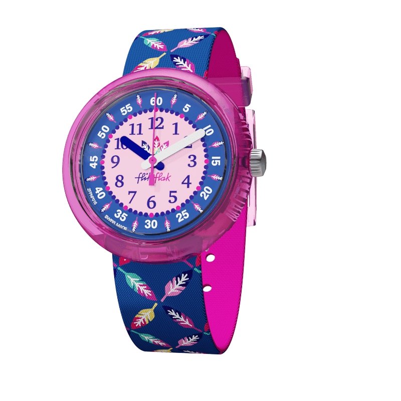 Orologio da bambino solo tempo Flik Flak - COOL FEATHER - ZFPNP071 - Simmi Gioiellerie -Orologi