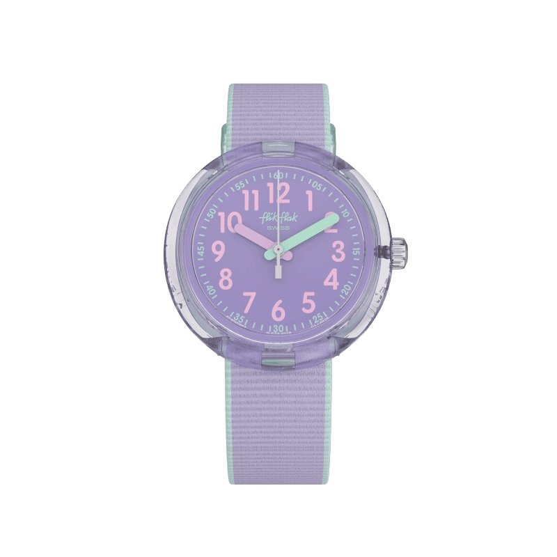Orologio Flik Flak FPNP044 Color Blast Lilac - Simmi Gioiellerie -Orologi da polso