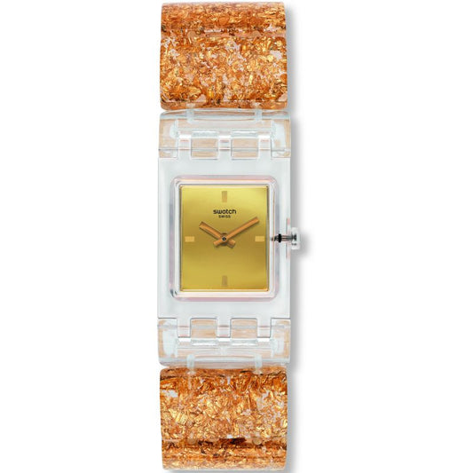 Orologio Swatch da donna Lady Square Golden - SUBK159B - Simmi Gioiellerie -Orologi