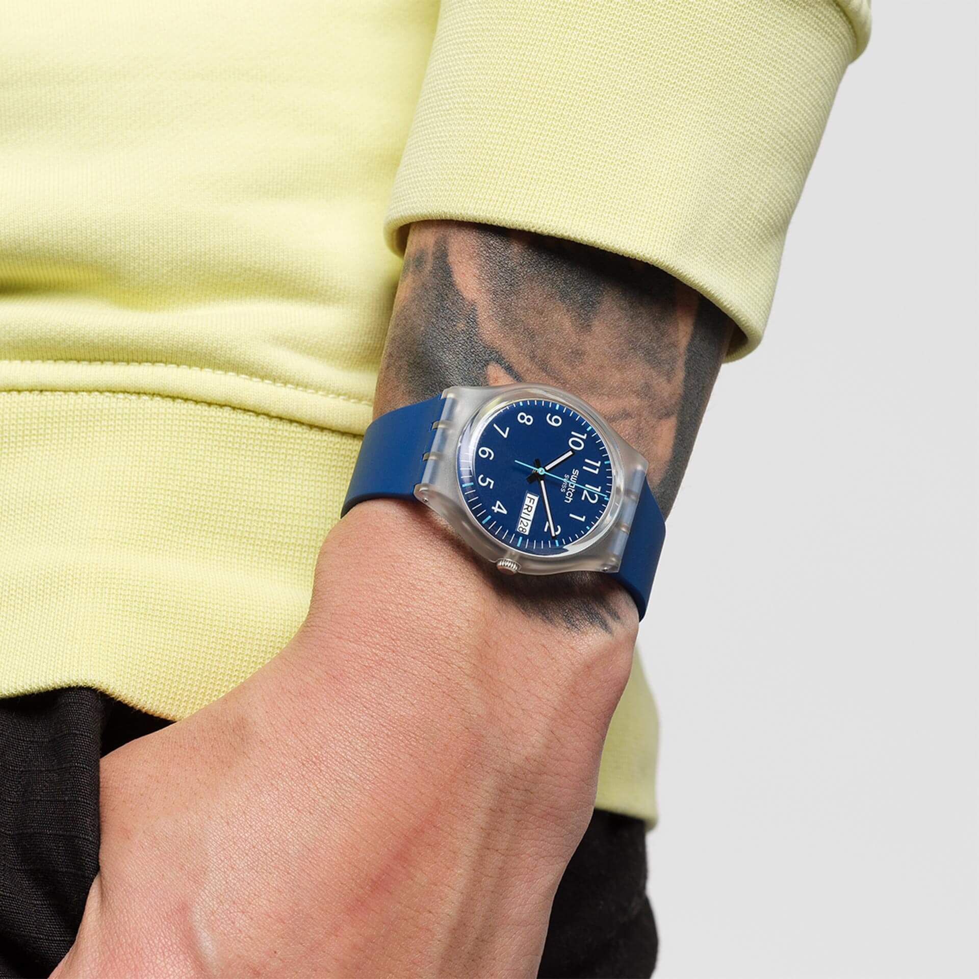 Orologio Swatch RINSE REPEAT NAVY - ge725 - Simmi Gioiellerie -Orologi