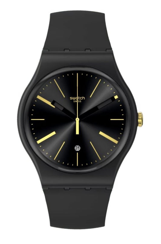 Orologio Swatch unisex - A DASH OF YELLOW - SO29B403 - Simmi Gioiellerie -Orologi