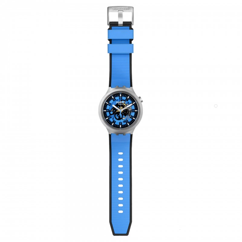 Orologio Unisex Swatch - AZURE BLUE DAZE - SB07S106 - Simmi Gioiellerie -Orologi