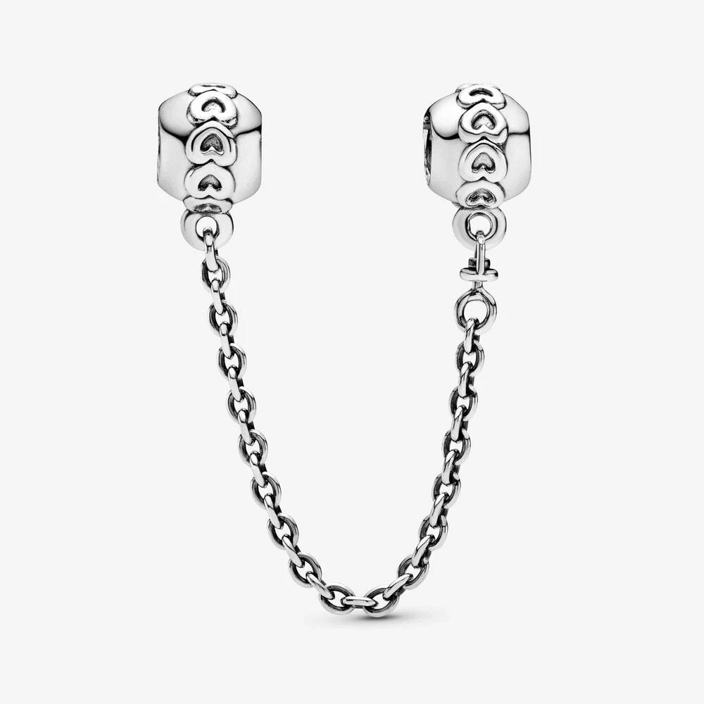 Pandora catena di sicurezza Fascia di cuori - 791088 - Simmi gioiellerie -Catene di sicurezza