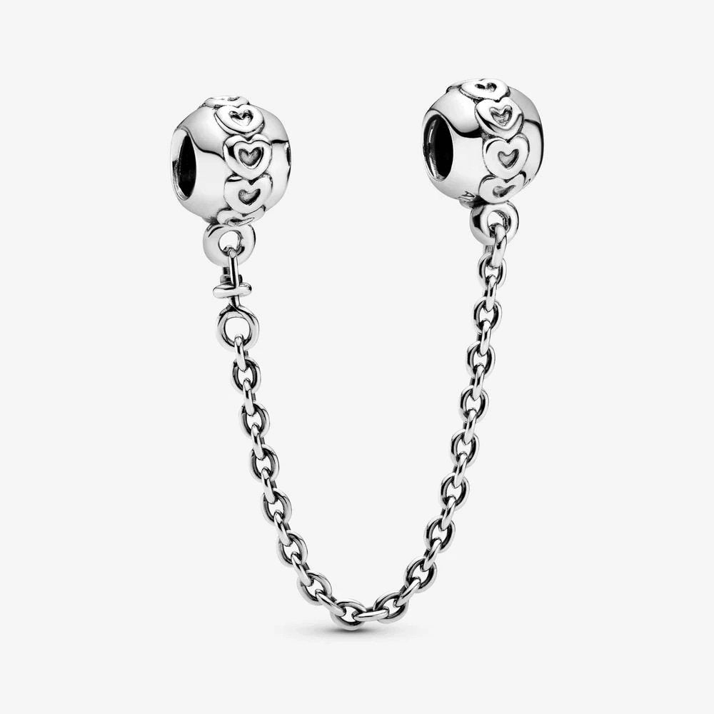 Pandora catena di sicurezza Fascia di cuori - 791088 - Simmi gioiellerie -Catene di sicurezza