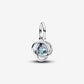 Pendente Cerchio Eterno Azzurro Marzo - 793125C03 - Simmi Gioiellerie -Charm