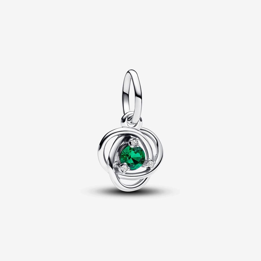 Pendente Cerchio Eterno Verde Scuro Maggio - 793125C05 - Simmi Gioiellerie -Charm