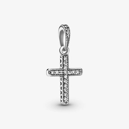 Pendente Croce scintillante - 397571CZ - Simmi gioiellerie -Charm