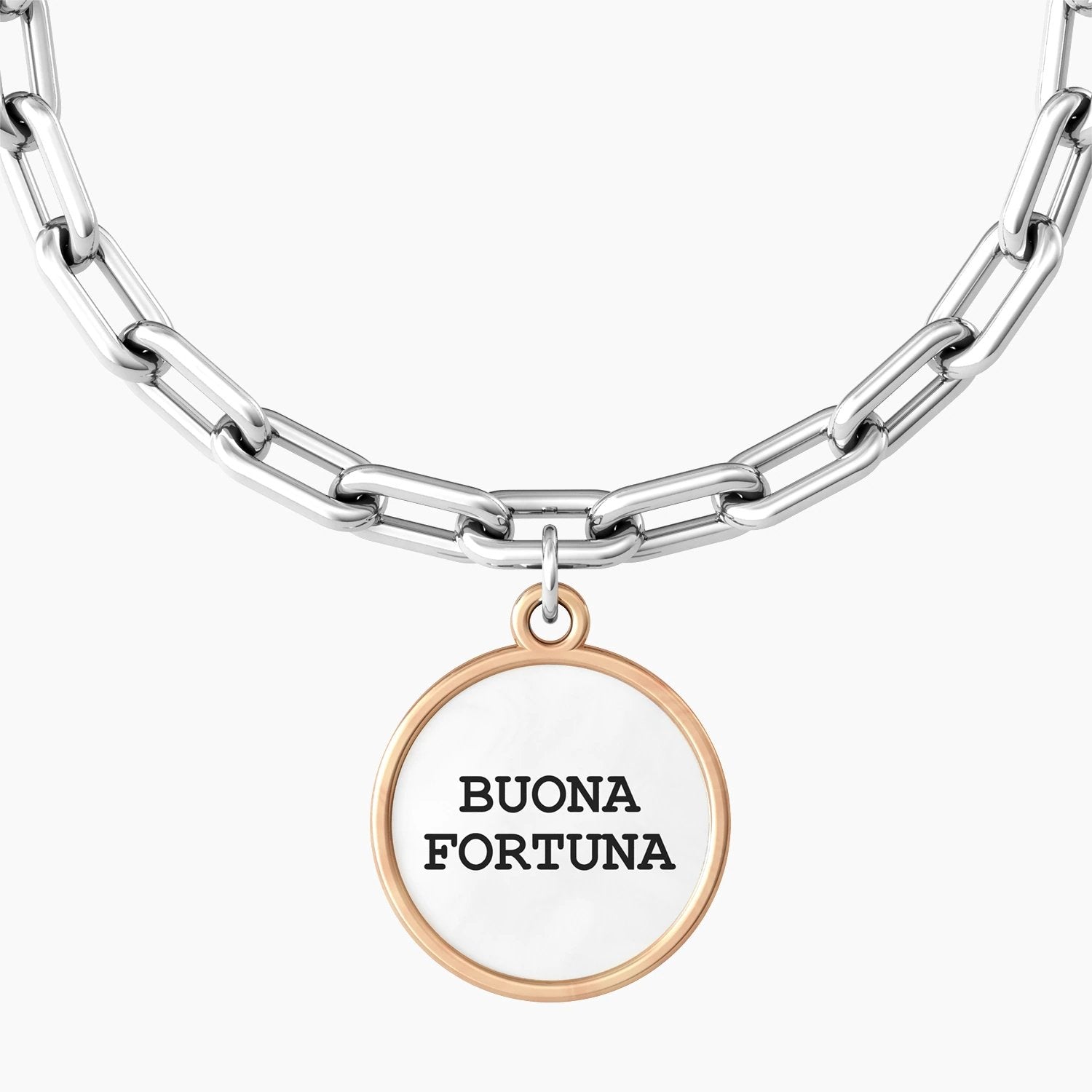 QUADRIFOGLIO | BUONA FORTUNA Ti auguro una vita con tanta fortuna: rara, naturale e inaspettata. - 731927 - Simmi Gioiellerie -Bracciali