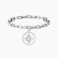 ROSA DEI VENTI | FELICITÀ Nord, sud, ovest, est. Non esiste una direzione giusta o sbagliata. Segui sempre e solo quella che ti rende felice. - 731929 - Simmi Gioiellerie -Bracciali
