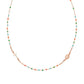 Rosario Girocollo Cristalli Multicolor - CRO10RCVT3 - Simmi Gioiellerie -Collane