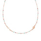 Rosario Girocollo Cristalli Multicolor - CRO10RRRV3 - Simmi Gioiellerie -Collane