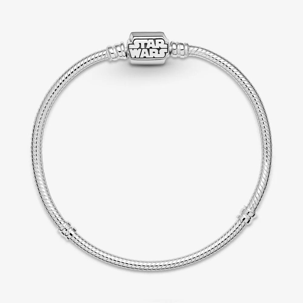 Star Wars, bracciale Pandora Moments con maglia snake - 599254C00 - Simmi gioiellerie -Charm