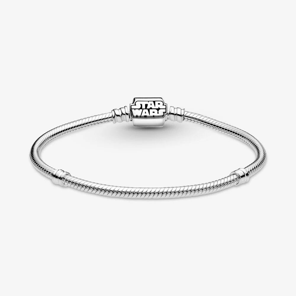 Star Wars, bracciale Pandora Moments con maglia snake - 599254C00 - Simmi gioiellerie -Charm