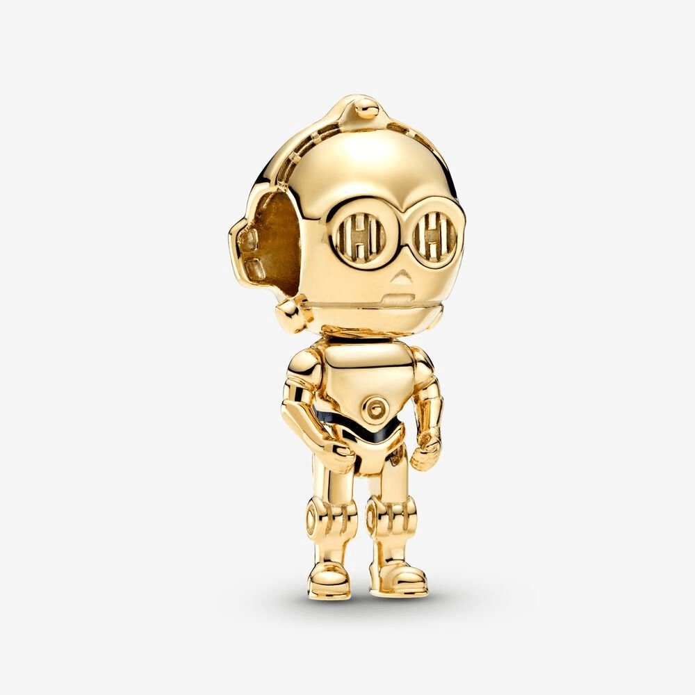 Star Wars, charm Pandora C-3PO - 769244C01 - Simmi gioiellerie -Charm