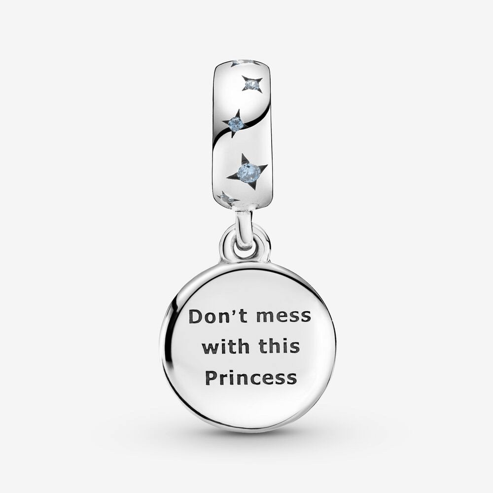 Star Wars, charm Pandora pendente doppio Principessa Leila - 799251C01 - Simmi gioiellerie -Charm