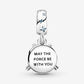 Star Wars, charm Pandora pendente doppio Spada laser - 799252C01 - Simmi gioiellerie -Charm
