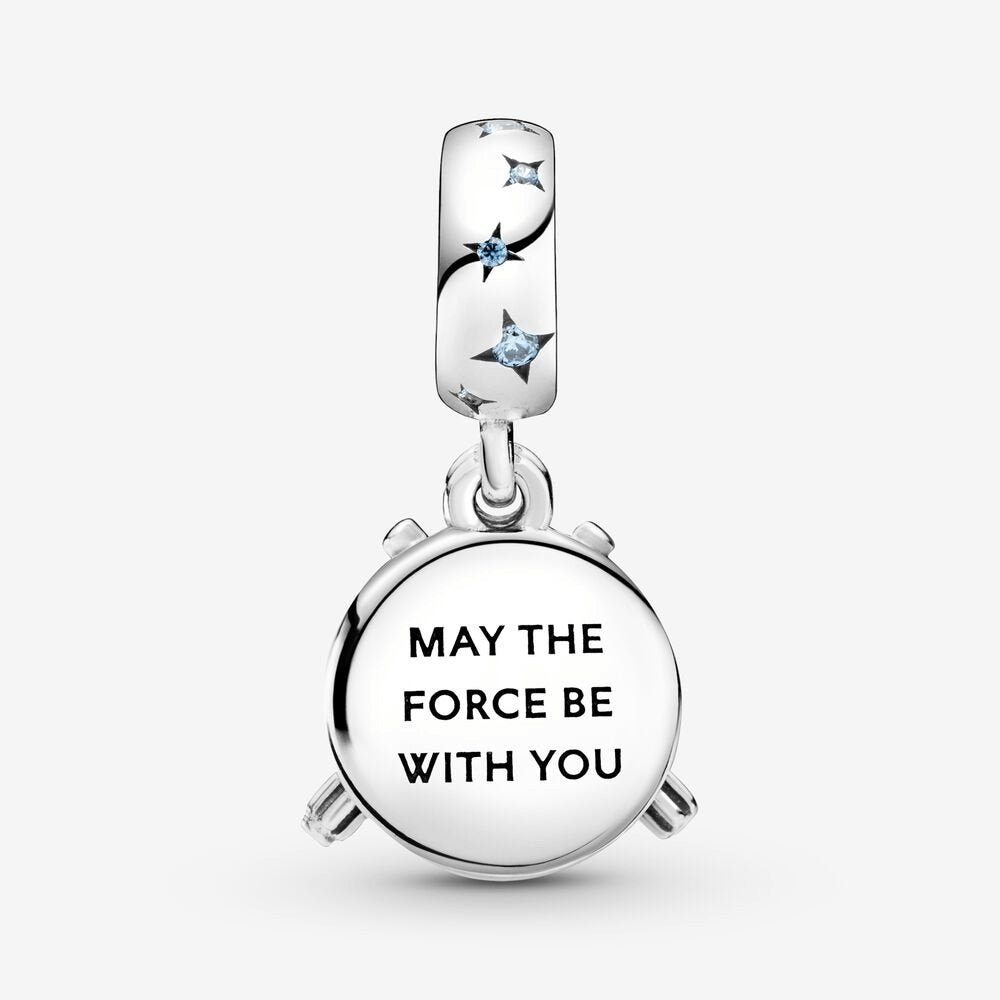 Star Wars, charm Pandora pendente doppio Spada laser - 799252C01 - Simmi gioiellerie -Charm