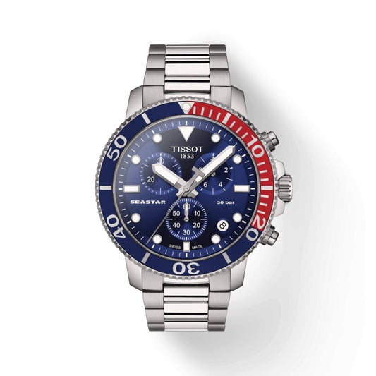 TISSOT SEASTAR 1000 QUARTZ CHRONOGRAPH T120.417.11.041.03 - Simmi Gioiellerie -Orologi