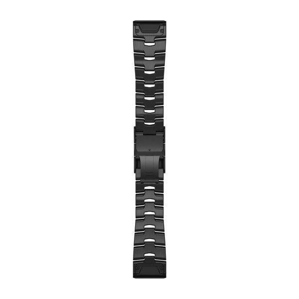 Watch Band QuickFit® 26 Bracciale in titanio traspirante con rivestimento DLC grigio carbone - 010-12864-09 - Simmi Gioiellerie -Cinturini